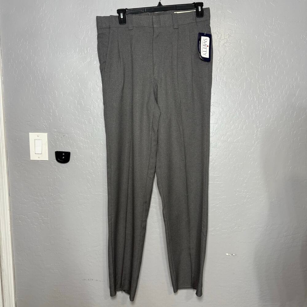Smitty Umpire Base Pant Expander Waist Size 36 Unfinished Inseam Grey BBS374⁠